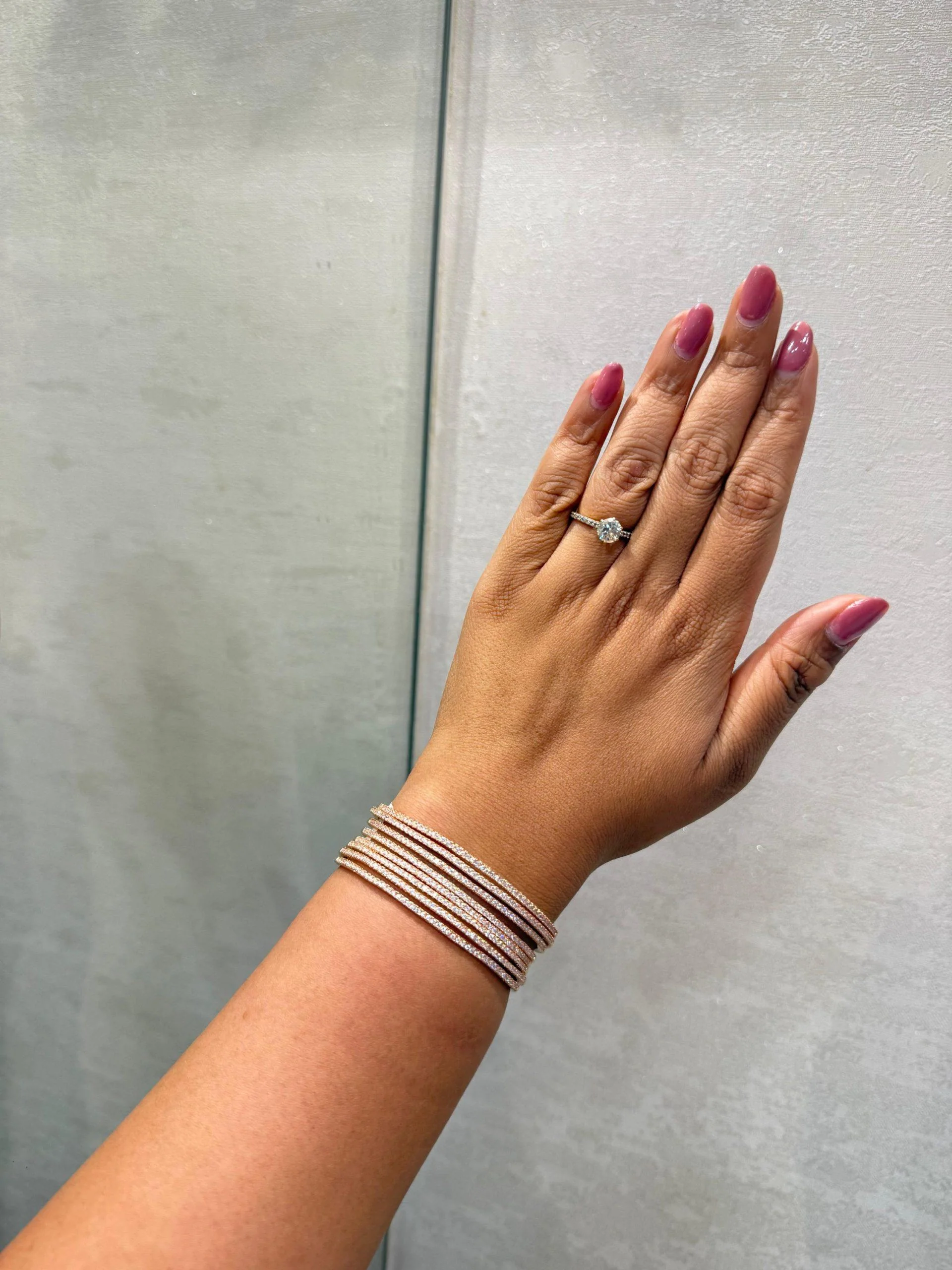 Angel Diamond Cuff