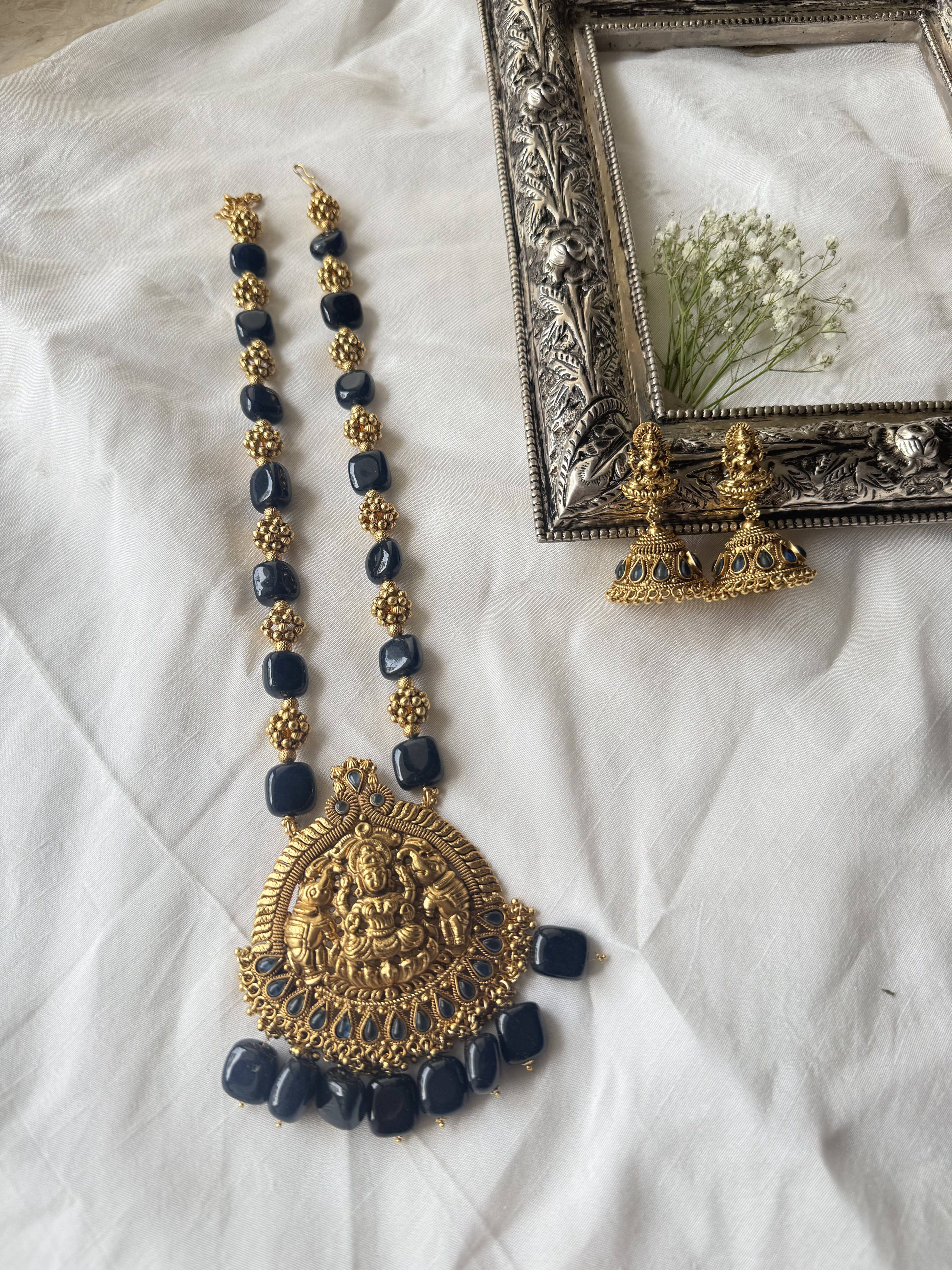 ASHWINI TEMPLE MALA (BLUE) - Image 3