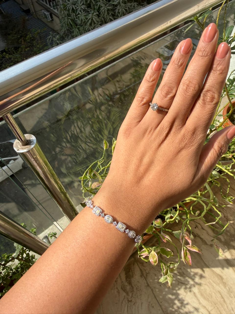 AURELIA DIAMOND TENNIS BRACELET - Image 5