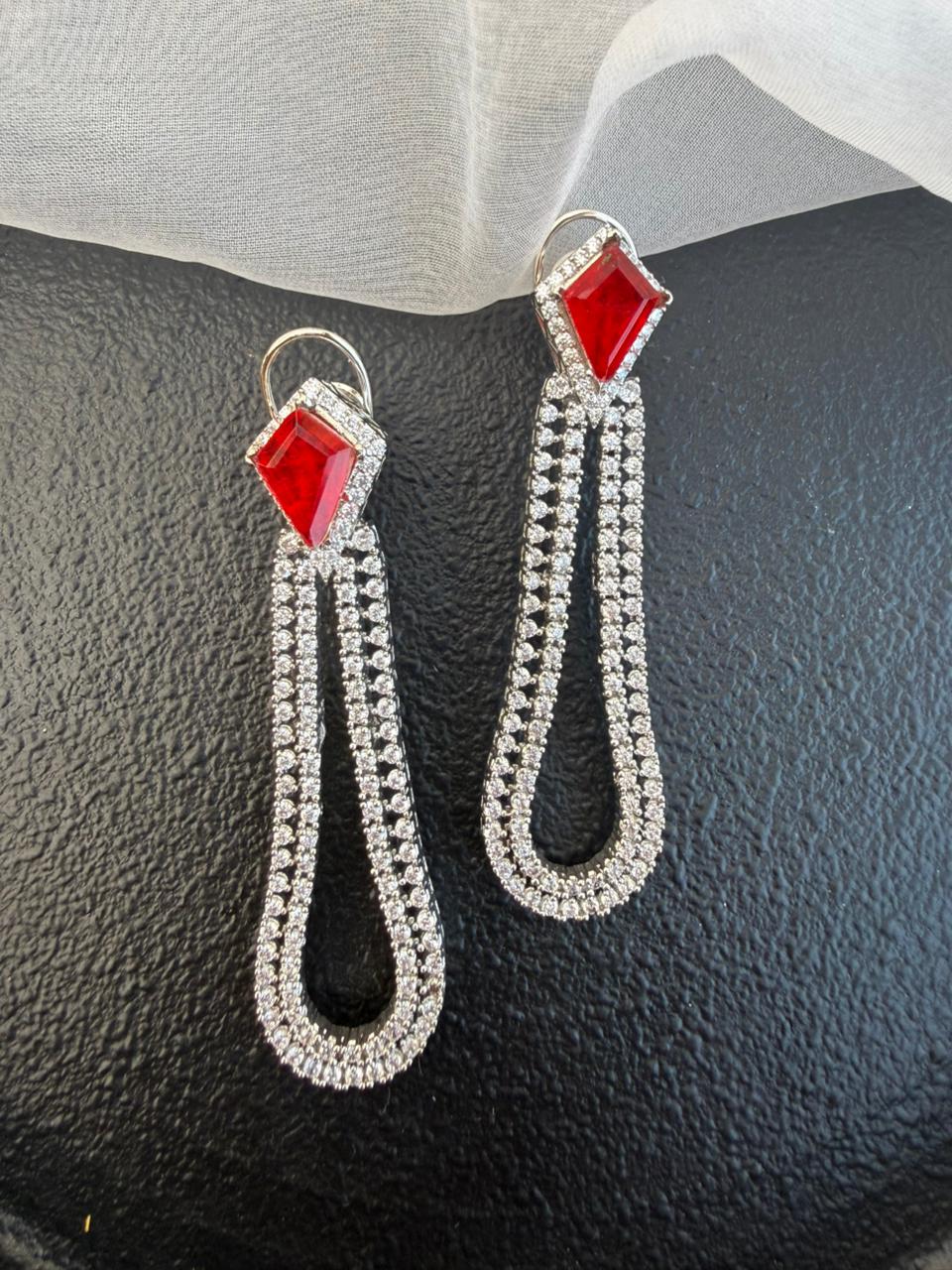 CELESTE DOUBLET LONG EARRING - Image 5