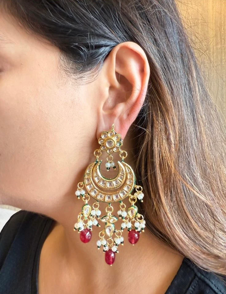 Chaya Polki Earring