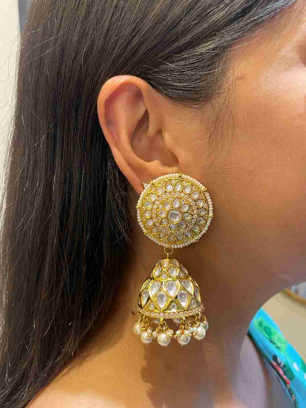 Deepika Kundan Jhumka