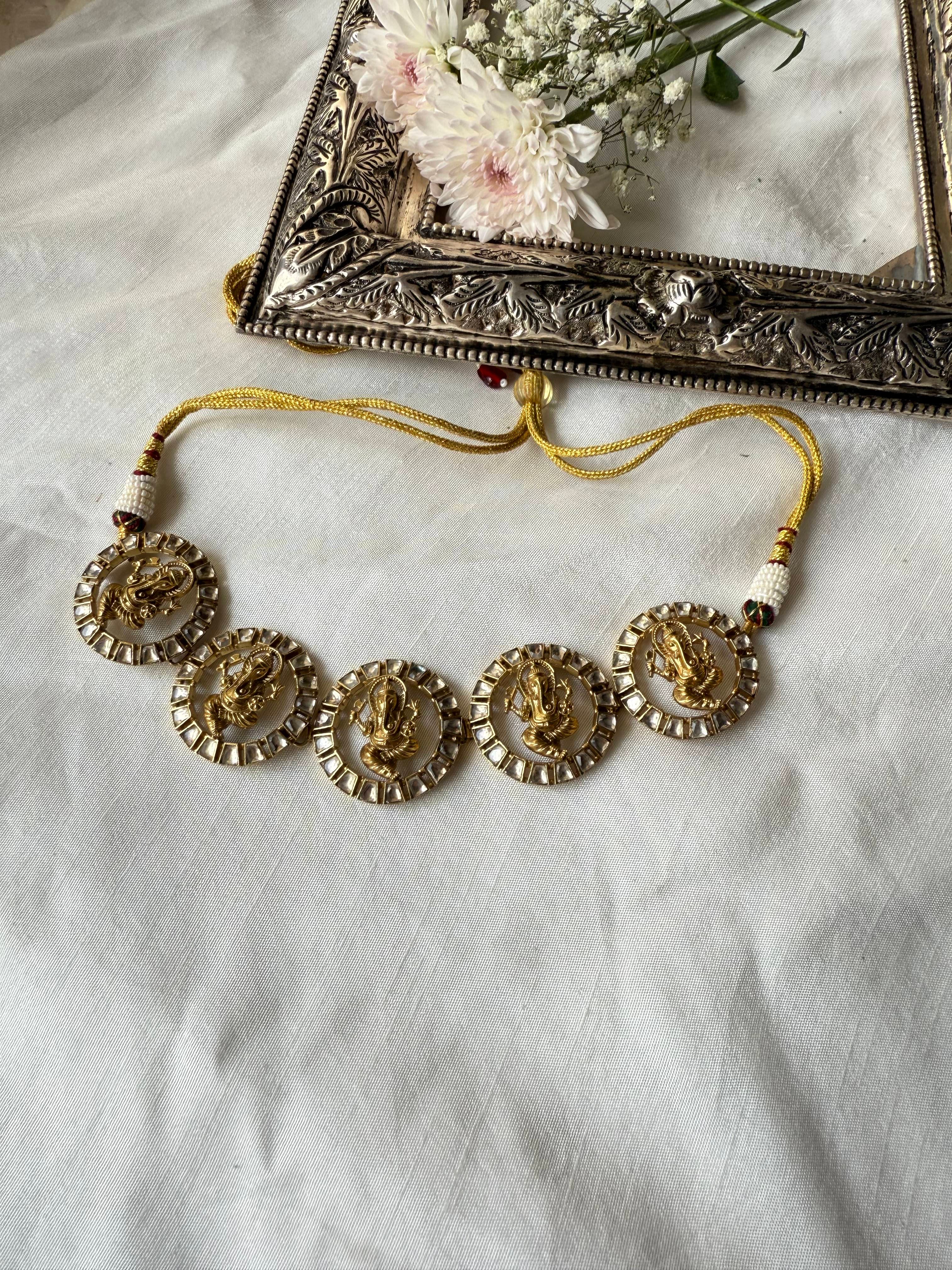 GANESHA ROUND CHOKER - Image 2