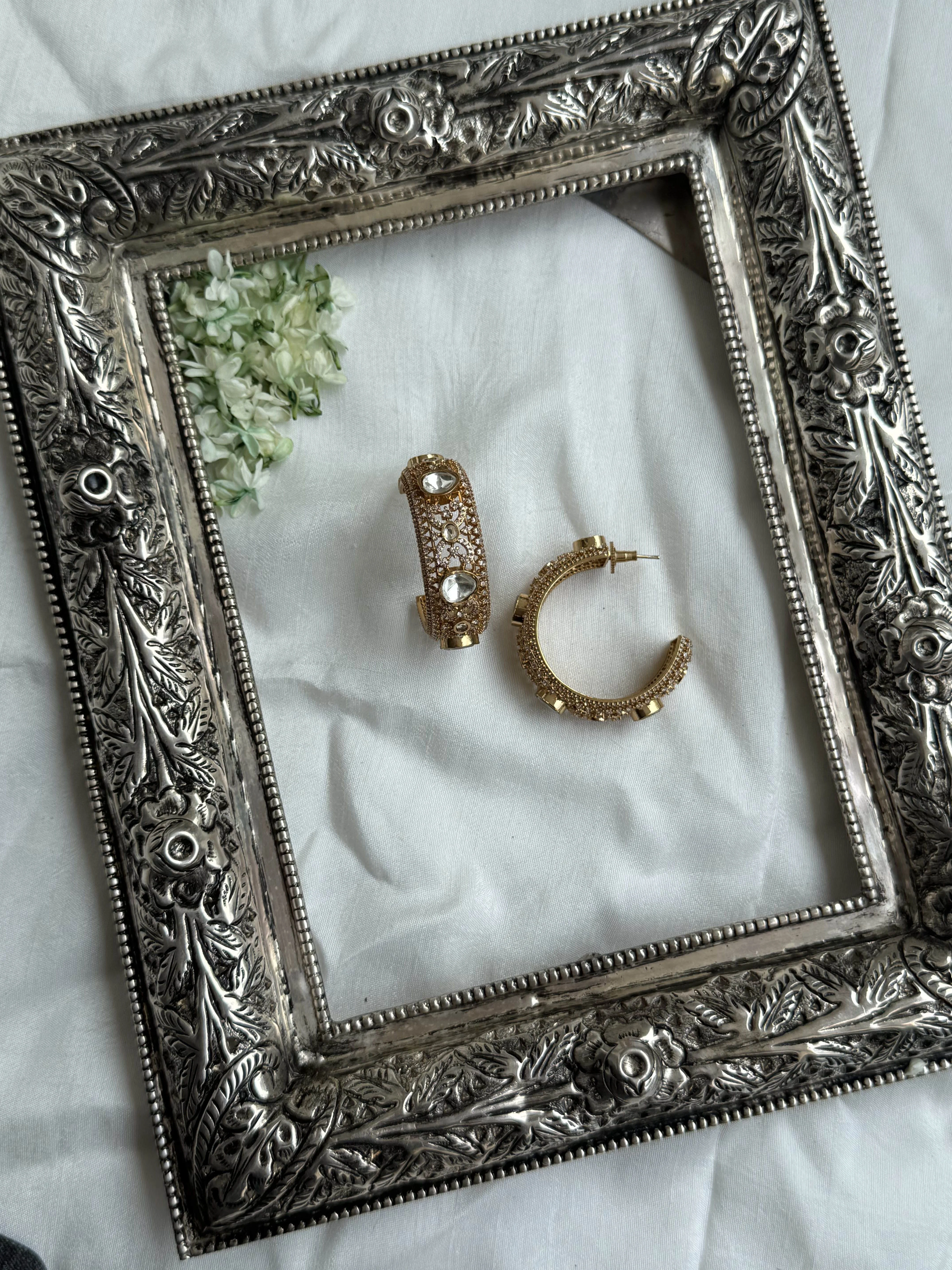 JAYASHREE POLKI HOOPS - Image 2