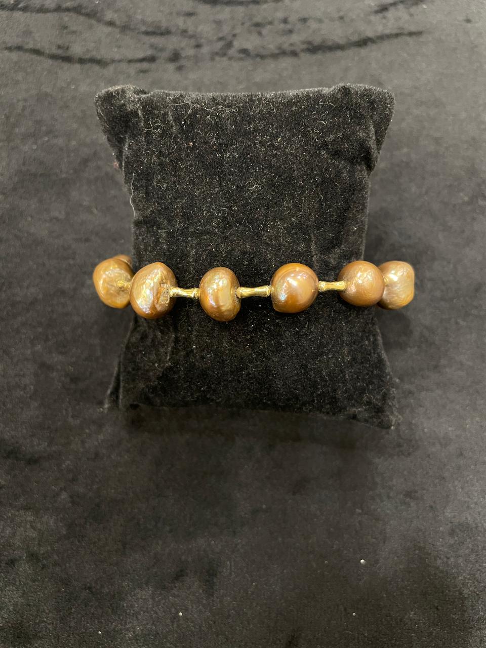 JESSY RAL PEARL TENNIS BRACELET
