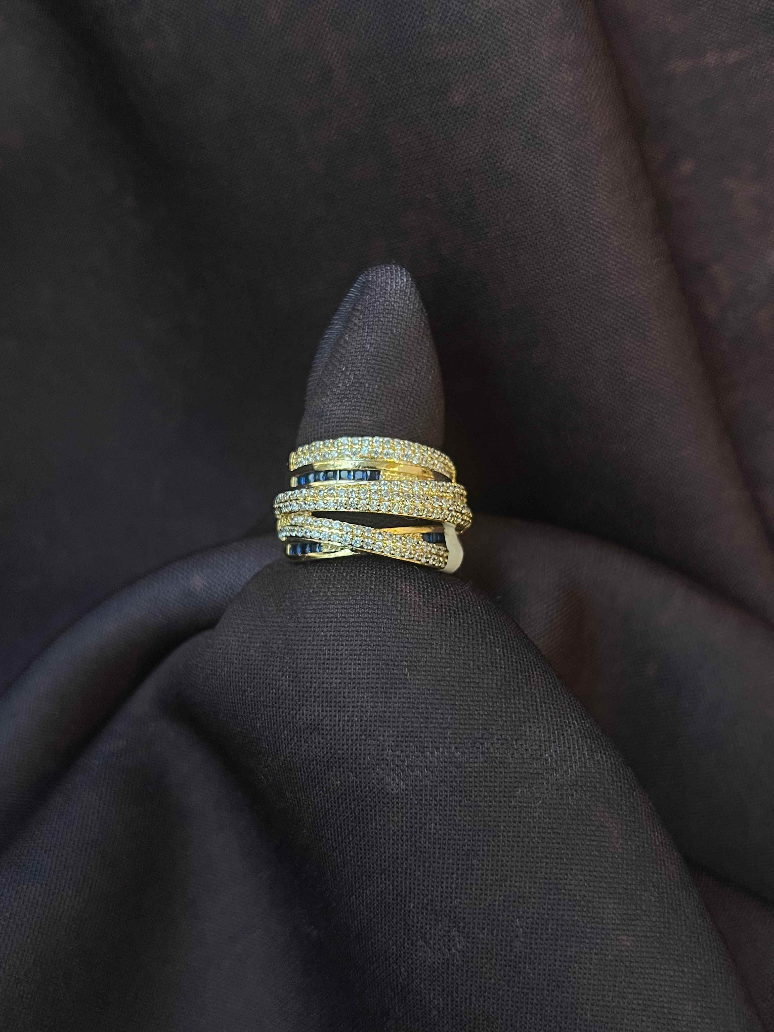 JOE BLUE 92.5 SILVER RING