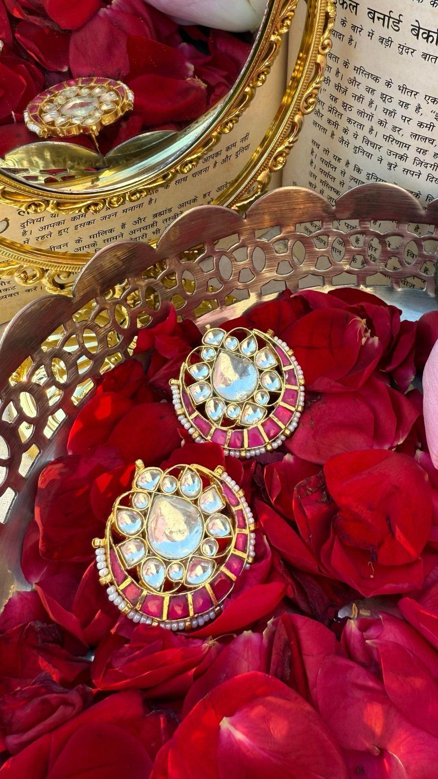 RAZIA KUNDAN STUDS - Image 4