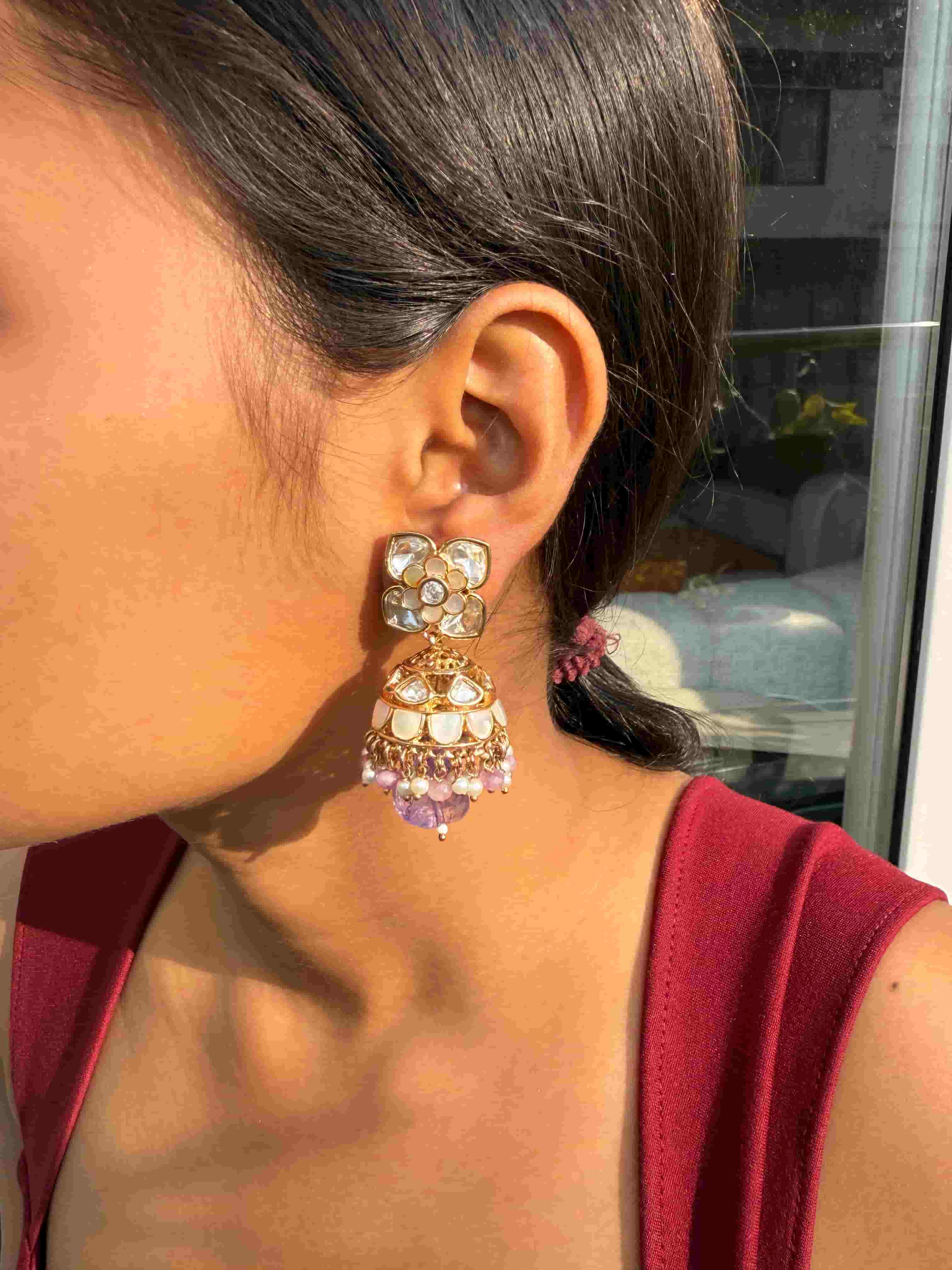 SUHIKA POLKI JHUMKA - Image 2